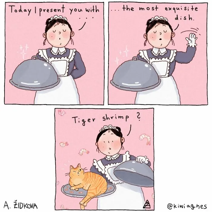 This Artist Creates Funny And Sometimes Slightly Dark Comics, And Here Are Her 20 New Works