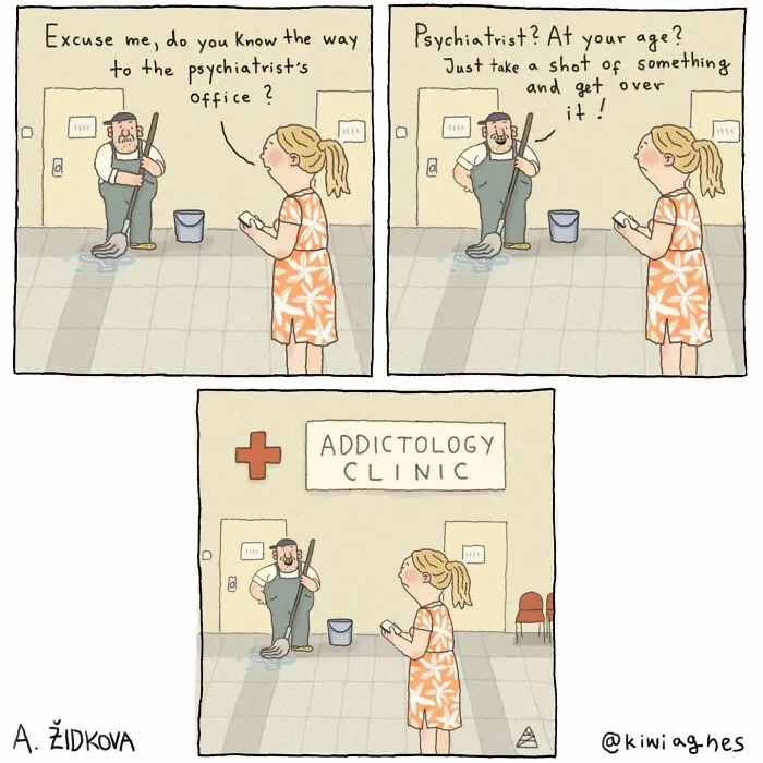 This Artist Creates Funny And Sometimes Slightly Dark Comics, And Here Are Her 20 New Works