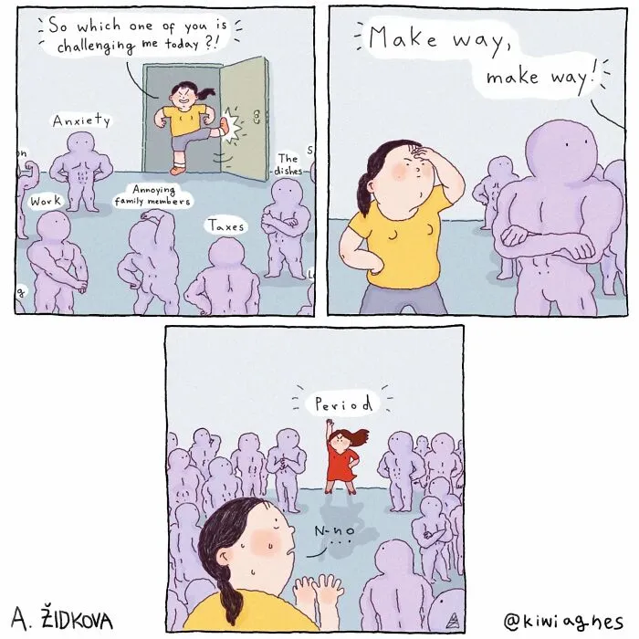 This Artist Creates Funny And Sometimes Slightly Dark Comics, And Here Are Her 20 New Works