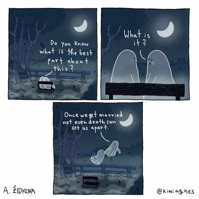 This Artist Creates Funny And Sometimes Slightly Dark Comics, And Here Are Her 20 New Works
