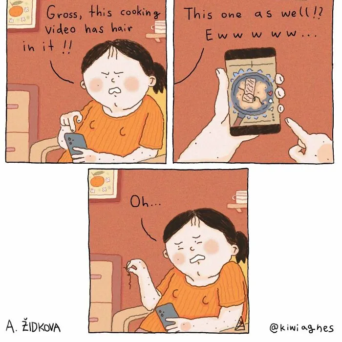 This Artist Creates Funny And Sometimes Slightly Dark Comics, And Here Are Her 20 New Works