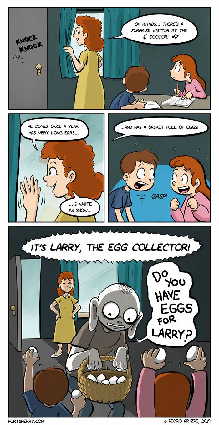 28 Funny "Port Sherry" Comics That Blend Everyday Moments With Absurd Twists (New Pics)