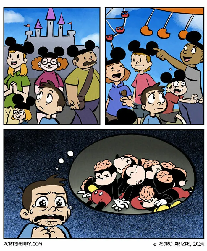 28 Funny "Port Sherry" Comics That Blend Everyday Moments With Absurd Twists (New Pics)