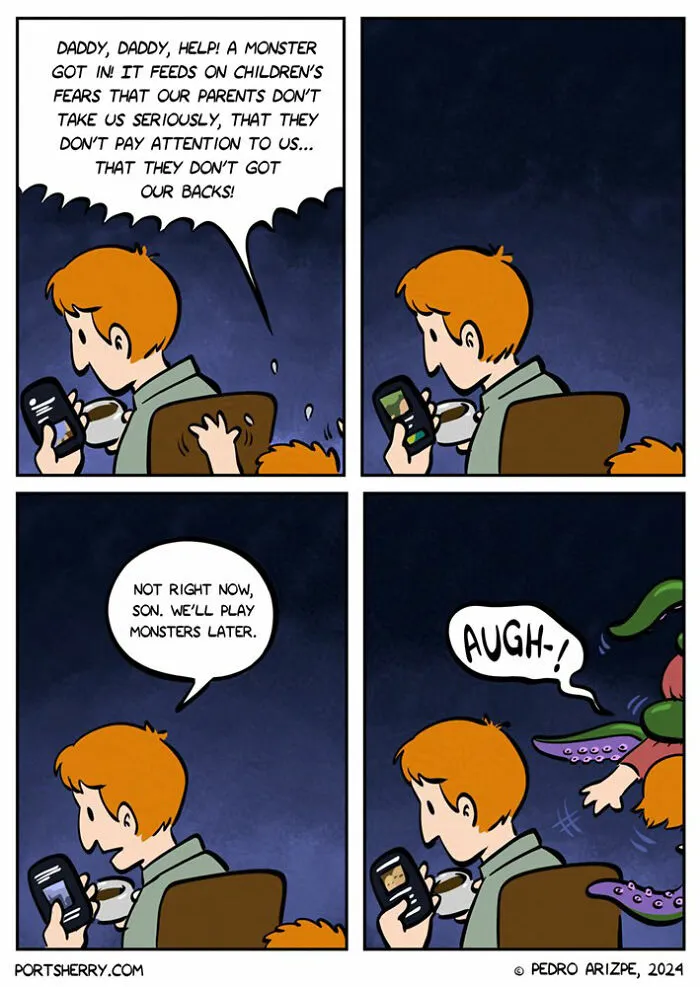 28 Funny "Port Sherry" Comics That Blend Everyday Moments With Absurd Twists (New Pics)