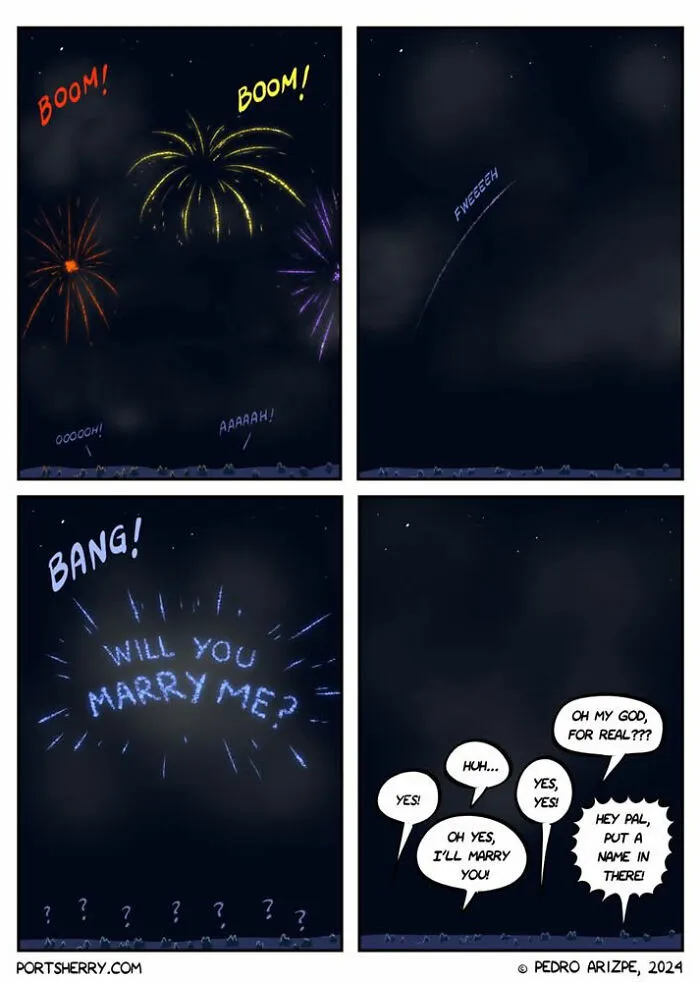 28 Funny "Port Sherry" Comics That Blend Everyday Moments With Absurd Twists (New Pics)