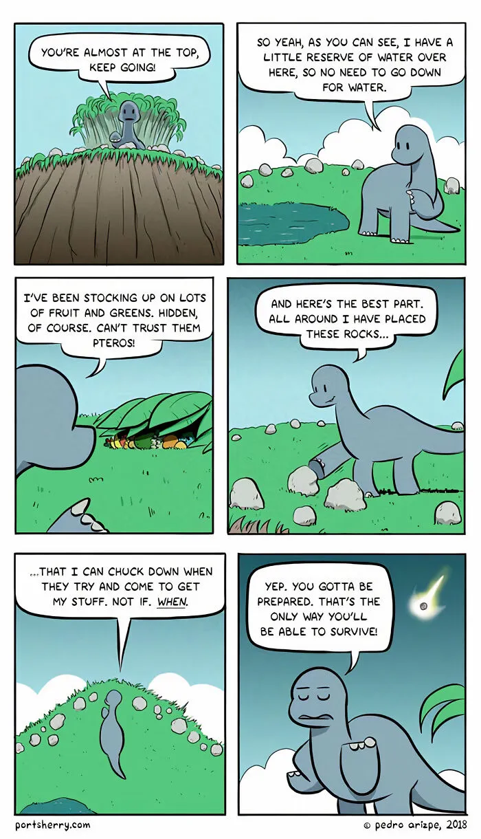 28 Funny "Port Sherry" Comics That Blend Everyday Moments With Absurd Twists (New Pics)