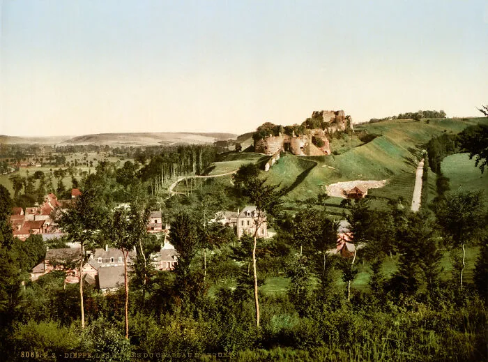 Photochrom Print By Photoglob Zürich, Between 1890 And 1900
