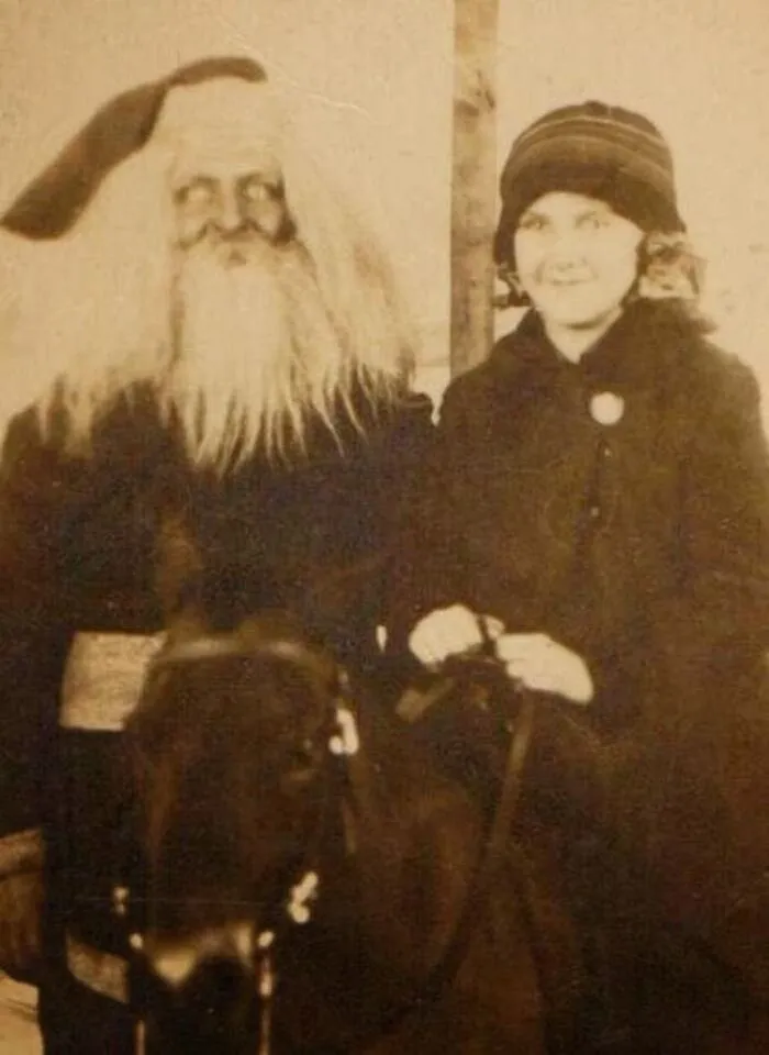 Creepy Vintage Santa Claus