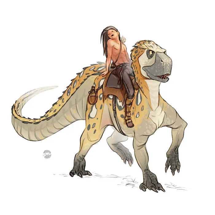 My 30 Illustrations Showcasing The Unique Bonds Between Characters And Creatures
