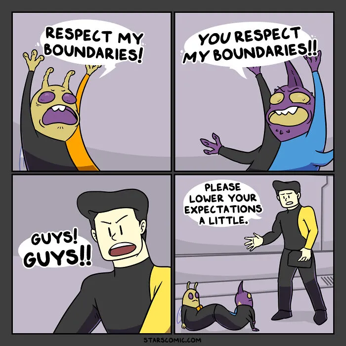 Stars: My Comic Series About Humans And Aliens Learning To Get Along Aboard A Starship (17 New Pics)