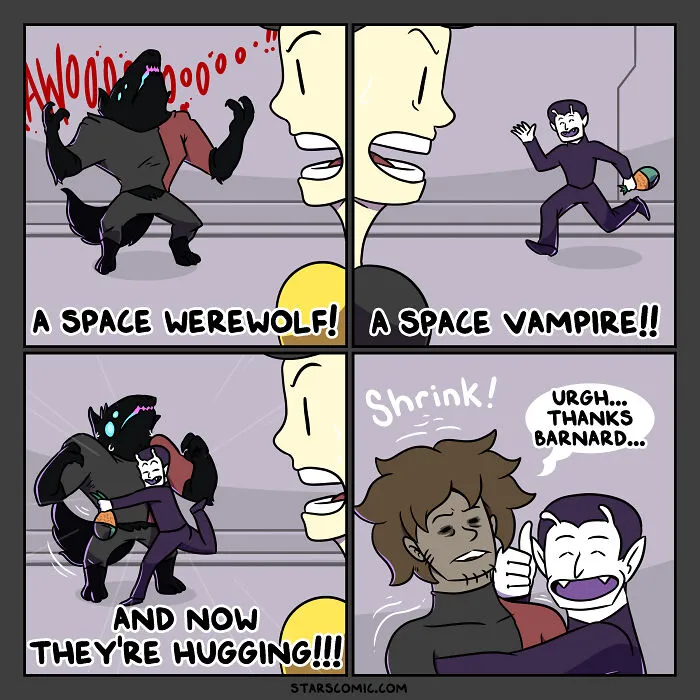 Stars: My Comic Series About Humans And Aliens Learning To Get Along Aboard A Starship (17 New Pics)