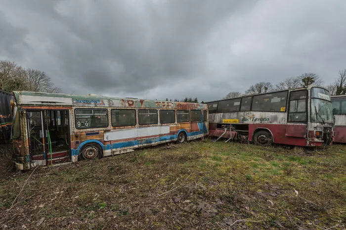 The Irish Ghost Bus Graveyard