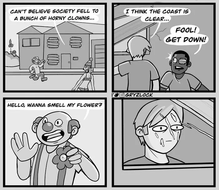 20 Hilariously Bizarre Comics With A Dark Twist, By Gryzlock (New Pics)
