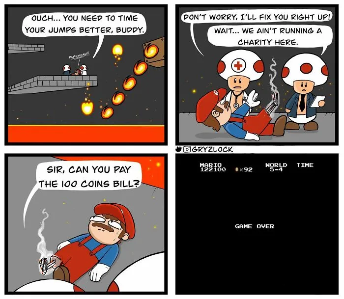 20 Hilariously Bizarre Comics With A Dark Twist, By Gryzlock (New Pics)