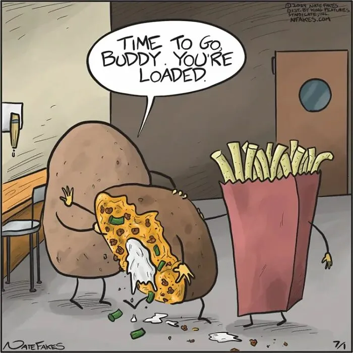 30 Fun And Flavorful One-Panel Comics By Nate Fakes For Hungry Minds