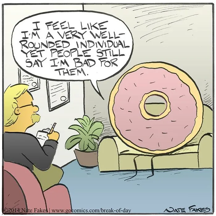 30 Fun And Flavorful One-Panel Comics By Nate Fakes For Hungry Minds