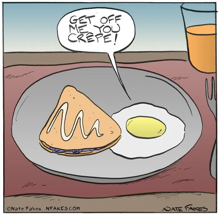 30 Fun And Flavorful One-Panel Comics By Nate Fakes For Hungry Minds