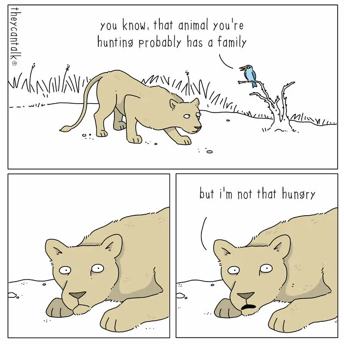 Funny New “They Can Talk” Comics By Jimmy Craig Show Animals With A Voice (21 Pics)