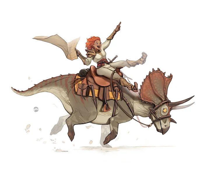 My 30 Illustrations Showcasing The Unique Bonds Between Characters And Creatures