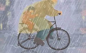 Luao Liu’s Heartwarming Illustration Of Father And Daughter Wins Gold At The London Design Awards