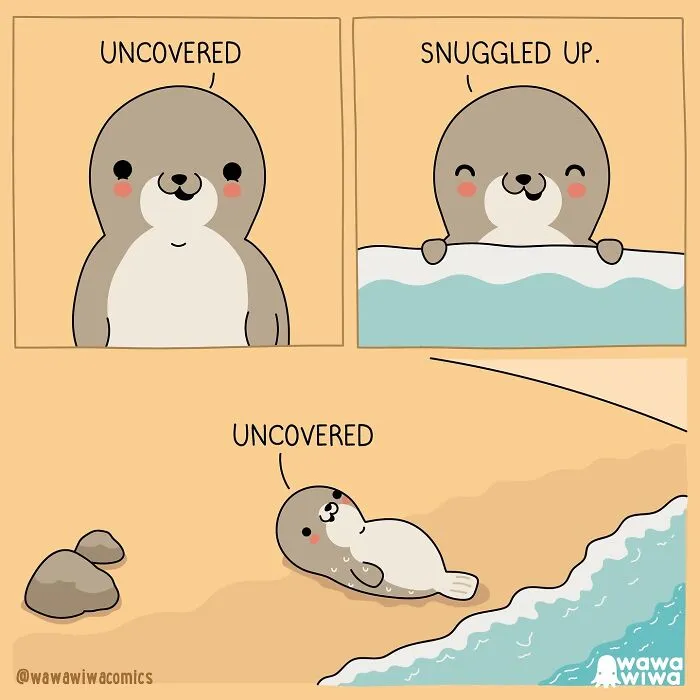 Get Your Daily Dose Of Cute With 25 New Wawawiwa Comics Featuring Lovable Characters