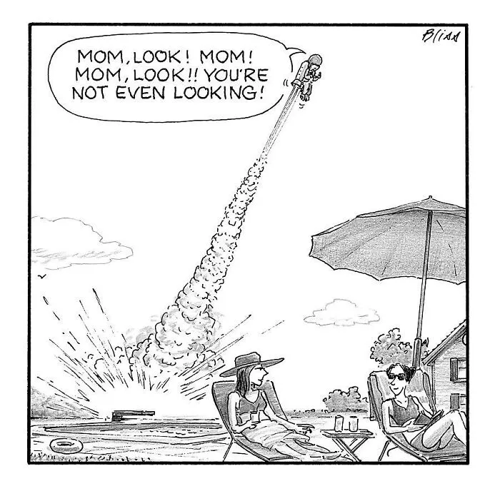 52 One-Panel Comics By Harry Bliss That Might Brighten Up Your Day (New Pics)