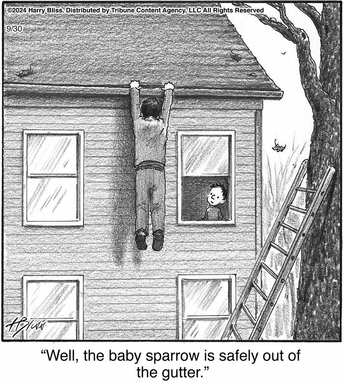 52 One-Panel Comics By Harry Bliss That Might Brighten Up Your Day (New Pics)