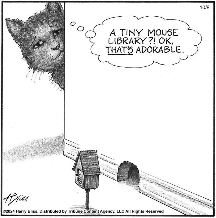 52 One-Panel Comics By Harry Bliss That Might Brighten Up Your Day (New Pics)