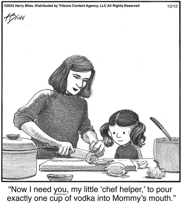 52 One-Panel Comics By Harry Bliss That Might Brighten Up Your Day (New Pics)
