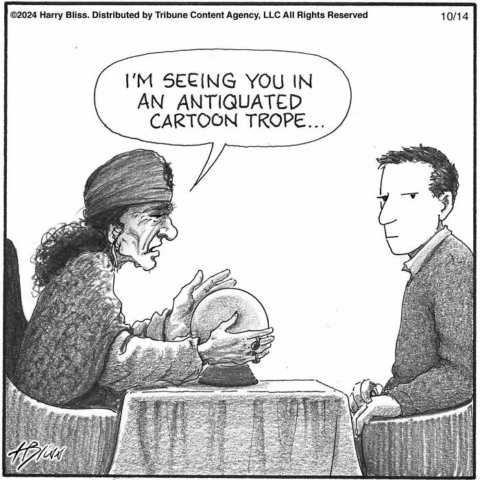 52 One-Panel Comics By Harry Bliss That Might Brighten Up Your Day (New Pics)