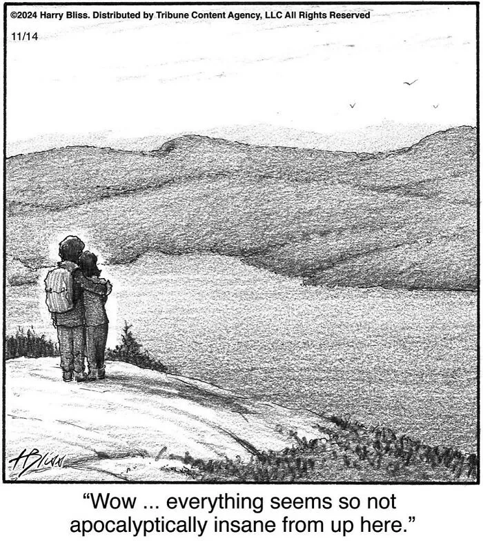 52 One-Panel Comics By Harry Bliss That Might Brighten Up Your Day (New Pics)