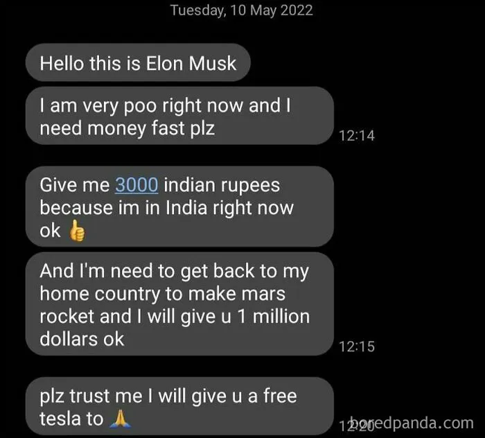 Seems Legit. This Isn't Even A Meme Too Lmao This Is Serious, Should I Send Him The Money Guys?