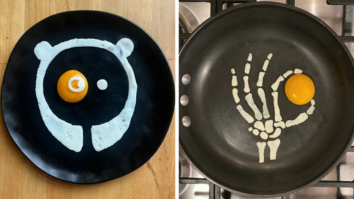 50 Creative Ways That This Artist Has Fried His Eggs (New Pics)