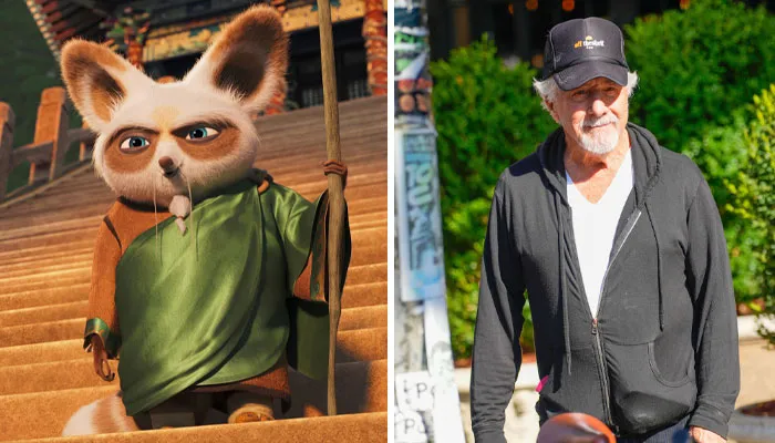 Dustin Hoffman as Master Shifu