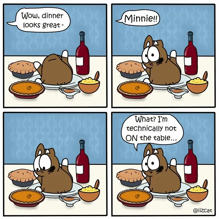 20 Funny New Comics By Nick Filippou That Nail Life With A Cat