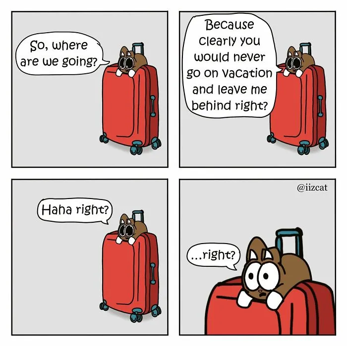 20 Funny New Comics By Nick Filippou That Nail Life With A Cat