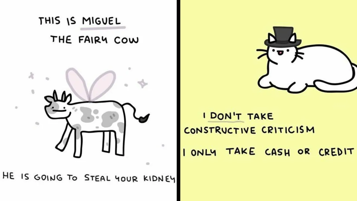 39 Quirky And Adorable Illustrations That Might Make You Smile, Drawn By This Artist
