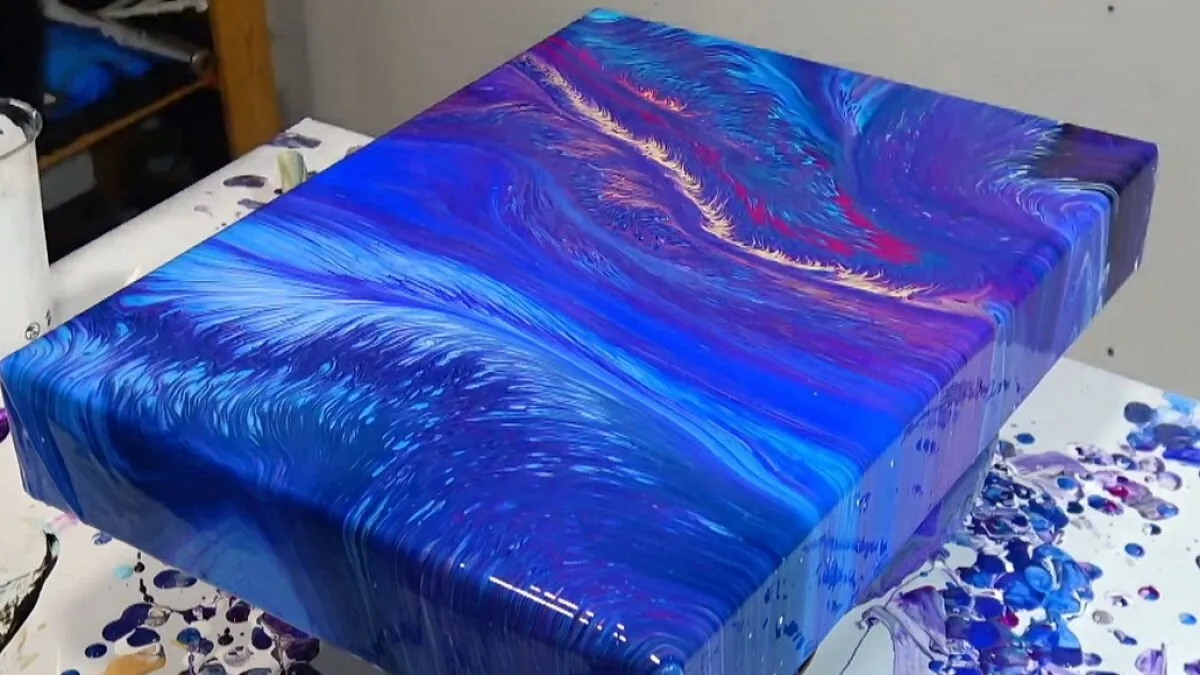 Here's My Modular Split Cup For Acrylic Pouring