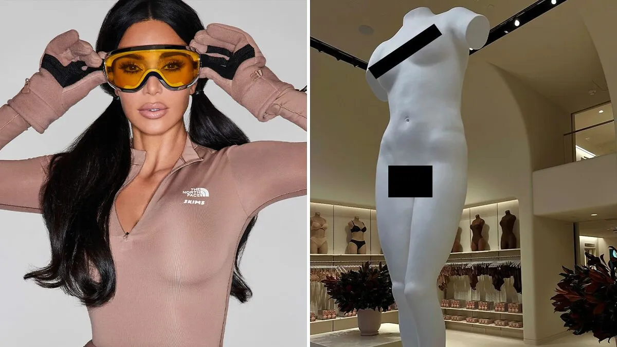 "Why Does It Have Bush?": Fans Stunned By Detailed Mannequins In Kim Kardashian's NYC Skims Store