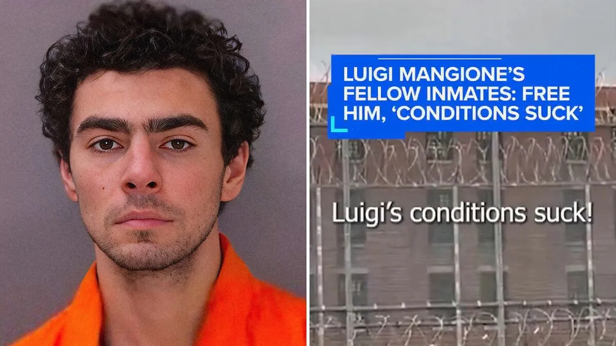 “Complete Chaos”: Luigi Mangione’s Inmates Expose His “Terrible” Conditions During Live Broadcast