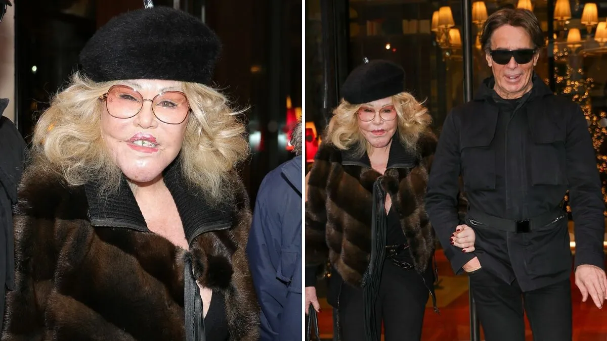 “Catwoman” Jocelyn Wildenstein, 84, Flaunts Smooth Skin While Out In Paris With Fiancé, 57