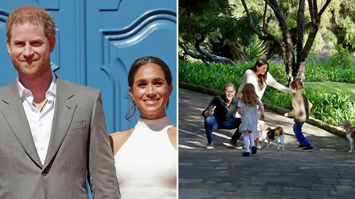 “No Way Those Kids Are Theirs”: Outrage After Harry And Meghan Share Pic Of Kids In Holiday Card