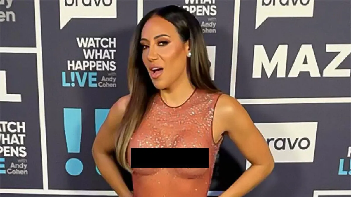 Melissa Gorga, 45, Bares It All In “Tacky" See-Through Look: “High Body Count Dress”
