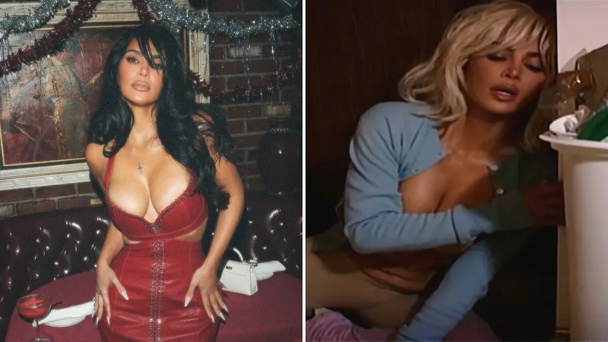 "Beyond Disturbing": Kim Kardashian's 'Santa Baby' Cover Slammed For "Demonic" Scenes