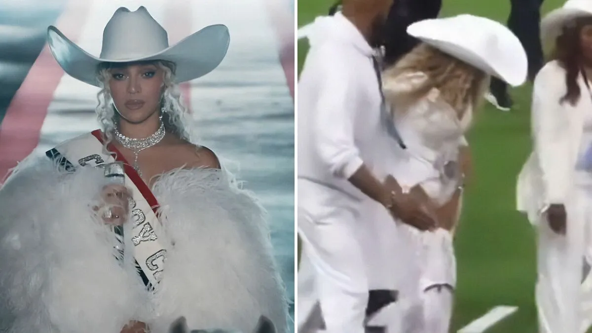“She Needs To Stop”: Beyoncé Suffers Wardrobe Malfunction, Slammed For Banned Gesture At NFL Show