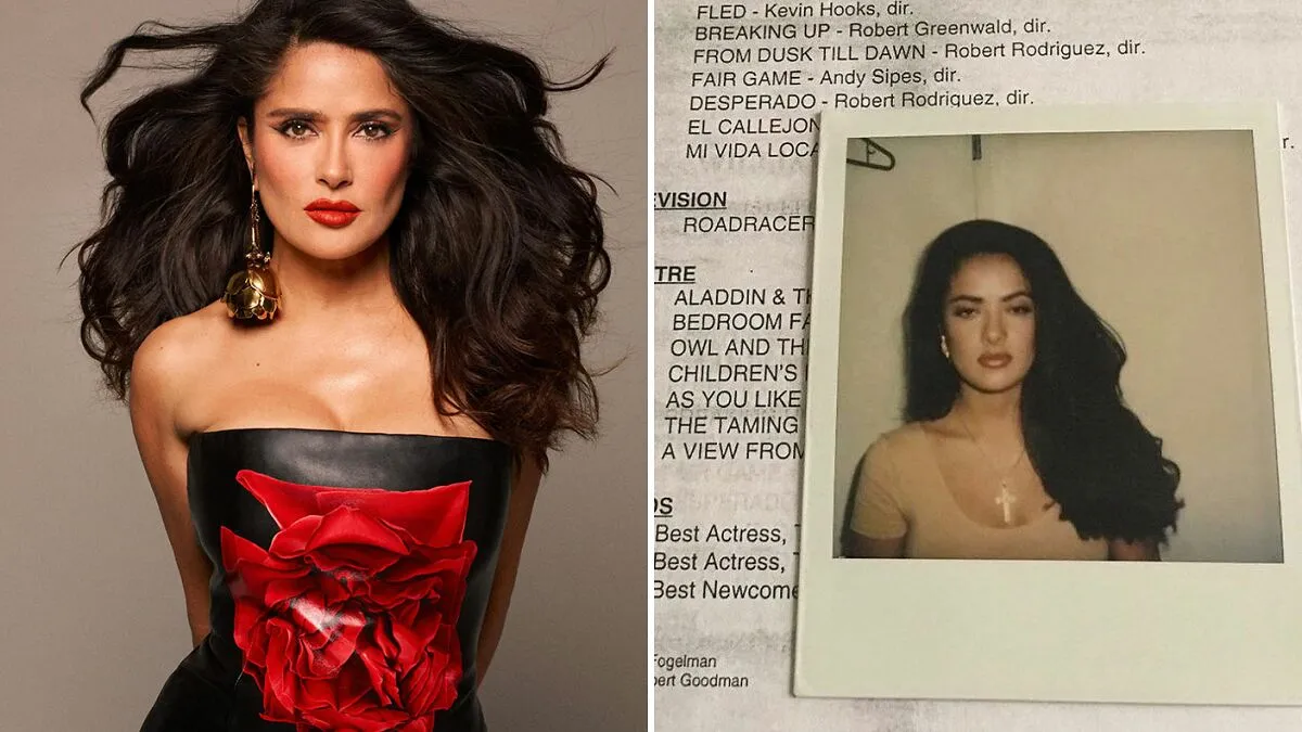 "She Had A Nose Job": Salma Hayek's 1995 Casting Photo Goes Viral