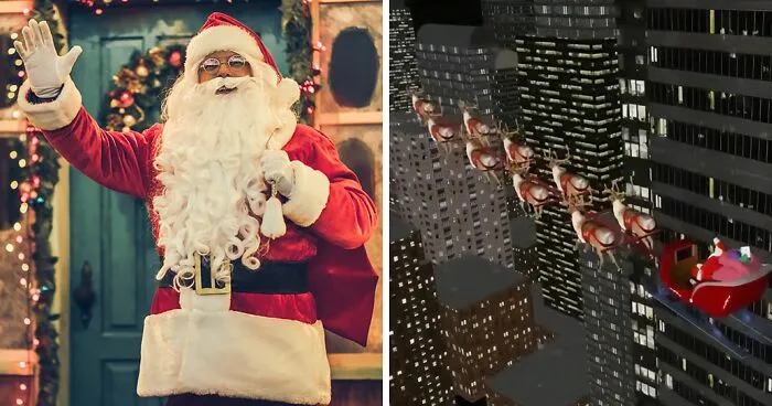 Santa's Sleigh Has Officially Taken Flight—Track Where He Is In The Sky Right Now