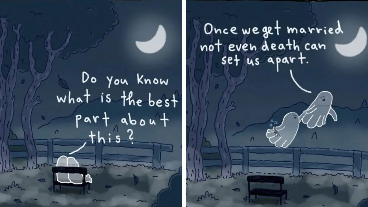 This Artist Creates Funny And Sometimes Slightly Dark Comics, And Here Are Her 20 New Works
