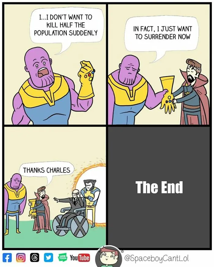 28 Funny Superhero Comics With Unexpected Endings That Range From Cute To Dark Humor (New Pics)
