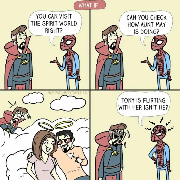 28 Funny Superhero Comics With Unexpected Endings That Range From Cute To Dark Humor (New Pics)